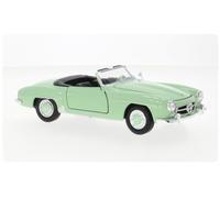 Mercedes 190 SL (W121) Cabriolet vert pale 1955 1/24 Welly
