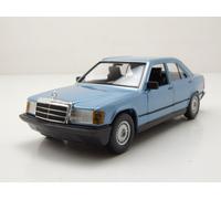 Mercedes 190E 1987 Bleu Maquette de Voiture 1:24 Bburago