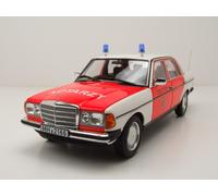 Mercedes 200 W123 Notarzt 1984 Rouge Blanc Modèle Auto 1:18 Norev