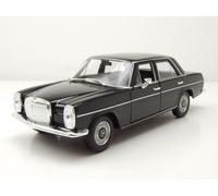 Mercedes 220 Strichacht /8 W114 1968 Noir Modèle Auto 1:24 Welly