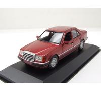 Mercedes 230E 1991 Rouge Foncé Métallique Maquette de Voiture 1:43 Maxichamps