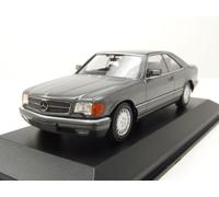 Mercedes 560 SEC W126 1986 Gris Métallique Modèle Réduit 1:43 Maxichamps
