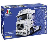 Maquette camion : Mercedes-Benz ACTROS MP4 Giga Space aille Unique Coloris Unique
