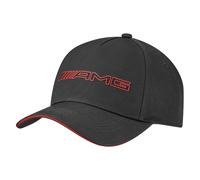 Mercedes AMG Casquette De Base Originale Noire/Rouge 2023 Taille Réglable Neuve