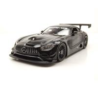 Mercedes AMG GT3 2016 Noir Modèle Automobile 1:24 MotorMax