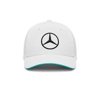 Mercedes AMG Petronas Casquette de l'équipe F1 2024 - Blanc - Taille Unique