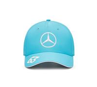 Mercedes AMG Petronas Casquette pour Enfants F1 2024 George Russell - Bleu - Taille Unique