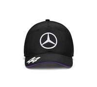Mercedes AMG Petronas Casquette pour Enfants F1 2024 Lewis Hamilton - Noir - Taille Unique
