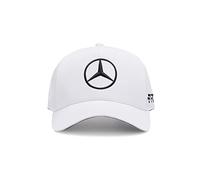 Mercedes AMG Petronas Formula One Team - Collection Officielle Formule 1 Merchandise - Casquette d’équipe George Russell 2022 - Blanc - Taille: Taille Unique