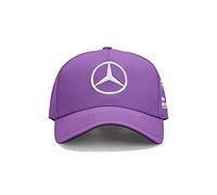 Mercedes AMG Petronas Formula One Team - Produit Officiel de Formule 1 - Casquette de l'équipe Lewis Hamilton 2022 - Violet - Taille Unique, Violet