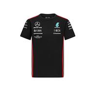 Mercedes AMG Petronas T-Shirt Enfant Motorsport Officiel Formule 1 - Noir - 3/4 Ans