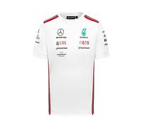 Mercedes AMG Petronas Formula One Team - T-Shirt de Pilote d'équipe 2023 - Blanc - Taille: XXL