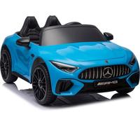 Mercedes AMG SL63 voiture à batterie, peinte en bleu