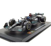 Mercedes AMG W14 E Formel 1 2023 #63 Russell avec Figure Modèle 1:43 Bburago