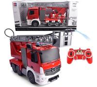 Mercedes Antos Modèle sous licence E527-003 1:20 RC Camion de pompiers avec échelle et lance à eau