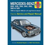 Mercedes-Benz 124 Series Petrol & Diesel (85 - Aug 93) Haynes Repair Manual