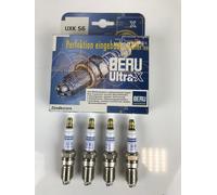 Mercedes-Benz 190 Et 2.3 16V Set 4 Bougies BERU UXK 56 Filetage Cônique 14X1, 25