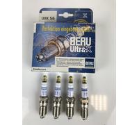 Mercedes-Benz 190 Et 2.3 16V Set 4 Bougies BERU UXK 56 Filetage Cônique 14X1, 25