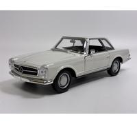 Mercedes Benz 230SL 1963 Crème Échelle 1:24 Welly 24093