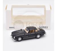 Norev Modèle statique 1/43 Mercedes 300 SL 1954 Noir Diecast