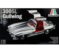Italeri Maquette Voiture Mercedes-Benz 300 SL Gullwing 3612 1/16ème Kit plastique à assembler