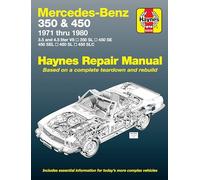 Haynes – Revue technique pour Mercedes 350SL 450SL R107 (1971-1980)