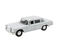 Mercedes-Benz 600 1963 Voiture miniature en métal avec moteur à rétraction Welly, 4 variantes 32, argenté métallisé