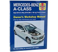 Mercedes-Benz A-Class Sept 12 - May 18 (62 to 18 reg) Petrol & Diesel Haynes Repair Manual