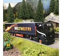 Mercedes Benz, Actros L18, Semi-remorque à rideaux coulissants, Gigaspace, Fernt