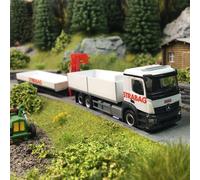 Mercedes Benz Actros M, grue de chargement STRABAG, Autriche - HERPA 320665 - HO