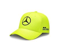 Mercedes-AMG Casquette Lewis Hamilton Jaune Polyester Taille unique