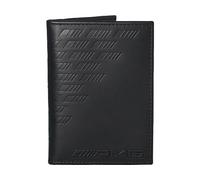 Mercedes-Benz Étui à lunettes AMG en cuir de vachette noir avec protection RFID 12x8,5cm