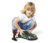 Mercedes Benz GT R Pro Voiture télécommandée sous licence officielle - Voiture RC Drift à l'échelle 1/12 avec batterie rechargeable 7,4 V 900 mAh, télécommande 2,4 GHz et lumières LED