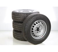 Mercedes-Benz Jeu complet de roues d'été acier 16 pouces avec Continental pneus pour pour Sprinter VS30 Vorderradantrieb 910, Sprinter VS30 Hinterradantrieb 907, Mercedes-Benz d'origine A9104011400 VG