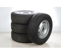 Mercedes-Benz Jeu complet de roues d'été acier 16 pouces avec pneus Continental pour Sprinter VS30 Hinterradantrieb 907, Mercedes-Benz d'origine A9074014800 VD-AB