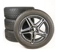 Mercedes-Benz Jeu complet de roues d'été en alliage 19 pouces avec pneus Bridgestone pour Classe GLA H247, Classe GLB X247, Mercedes-AMG d'origine A2474011500 VA-ZA