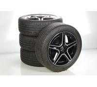 Mercedes-Benz Jeu complet de roues d'été en alliage 19 pouces avec pneus Pirelli pour Classe GLB X247, Classe GLA H247, Mercedes-AMG d'origine A2474011500 VE-AB