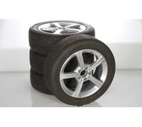 Mercedes-Benz Jeu complet de roues d'hiver en alliage 17 pouces avec pneus Hankook pour CLA 118, Classe GLA H247 et d'autres, Mercedes-Benz d'origine A1774011200 VD-ZB