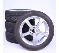 Mercedes-Benz Jeu complet de roues d'hiver en alliage 17 pouces avec pneus Hankook pour CLA 118, Classe GLA H247 et d'autres, Mercedes-Benz d'origine A1774011200 VD-ZB