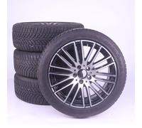 Mercedes-Benz Jeu complet de roues d'hiver en alliage 18 pouces avec Goodyear pneus pour pour Classe C 206, Mercedes-Benz d'origine A2064014900 VA-ZB