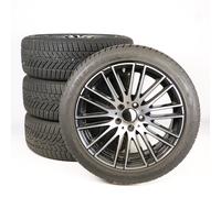 Mercedes-Benz Jeu complet de roues d'hiver en alliage 18 pouces avec pneus Goodyear pour Classe C 206, Mercedes-Benz d'origine A2064014900 VA-ZB
