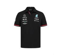 Mercedes-Benz Mercedes AMG Petronas Formula One Team - Collection Officielle de Produits dérivés de la Formule 1-2022 Team Polo - Noir - Hommes - XS 701219232