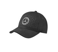 Mercedes-Benz Original Classic Baseball Femmes Cap Noir Taille Réglable Neuf