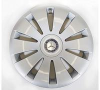 Mercedes Benz Original Lot de 4 enjoliveurs 16" Argenté/bleu pour W 246 année de construction 2011-2018