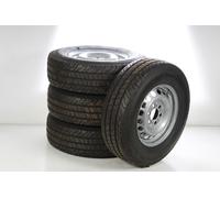 Mercedes-Benz Pack de roues complètes d'été acier 16 pouces avec pneus Continental pour Sprinter VS30 Hinterradantrieb 907, Mercedes-Benz d'origine A9074014800 VD-ZB