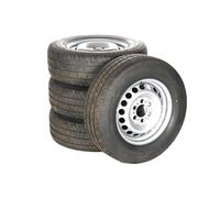 Mercedes-Benz Pack de roues complètes d'été acier 16 pouces avec pneus Continental pour Sprinter VS30 Hinterradantrieb 907, Mercedes-Benz d'origine A9074014800 VA-AA