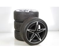Mercedes-Benz Pack de roues complètes d'été alliage 19 pouces avec pneus Michelin pour CLA 118, CLA ShootingBrake X118, Mercedes-AMG d'origine A1184010600 VA-AB