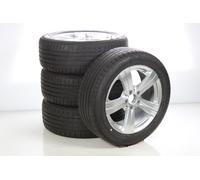 Mercedes-Benz Pack de roues complètes d'été en alliage 17 pouces avec pneus Bridgestone pour 206, Mercedes-Benz d'origine A2064017200 VF-ZB