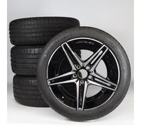 Mercedes-Benz Pack de roues complètes d'été en alliage 18 pouces avec pneus Goodyear pour 206, Mercedes-AMG d'origine A2064017600 VF-ZA