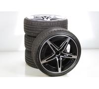 Mercedes-Benz Pack de roues complètes d'été en alliage 19 pouces avec pneus Pirelli pour Classe A 177, Mercedes-AMG d'origine A1774014400 VA-AA